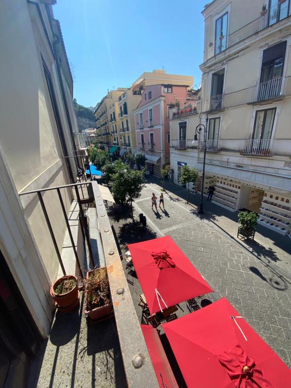 Vista dal balcone